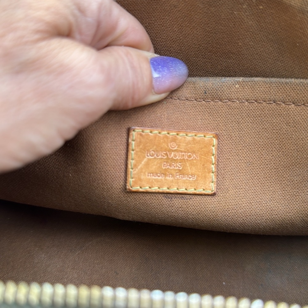Louis Vuitton Brown Monogram Clutch - Picture 6 of 11